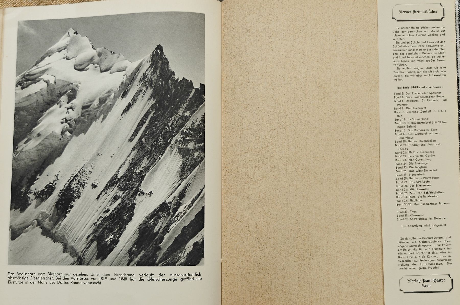 Libri: Schweizer Gletscher - Heimatbücher, Top Zustand! – Usato da Hünibach venduto da gaenggele247 4