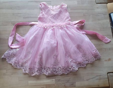 Mädchen Prinzessinnen Kleid Grösse 128
