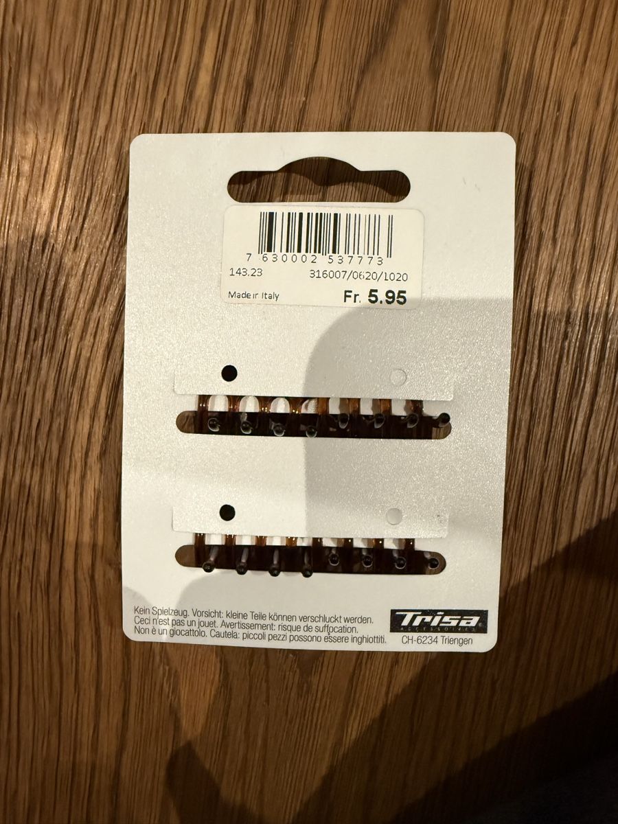 Accessori per capelli: Haarklammer – Nuovo e nell'imballaggio originale da Andwil SG venduto da Skyline21 1