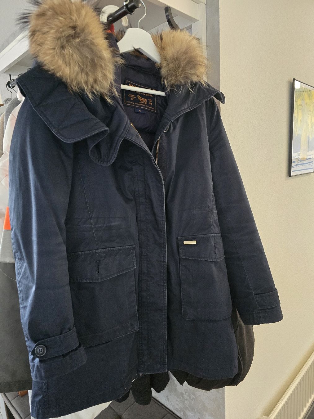 Woolrich Giacche: Original Woolrich Jacke dunkelblau – Usato da Uster venduto da TOPPRICEE 3