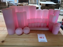 469 Posten Raureifkerzen aus Liquidation