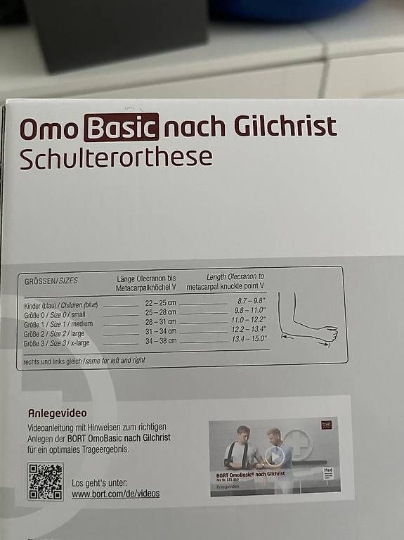 Attrezzature mediche: Gilchrist Verband/Schulterorthese – Nuovo (secondo la descrizione) da Wettingen venduto da hol_jc2f 1