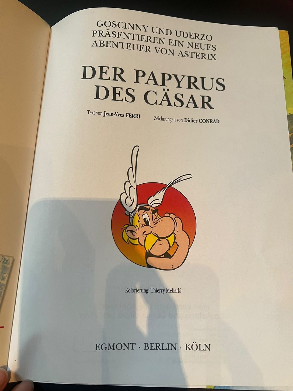 Fumetti: Comic Asterix Band 36 Der Papyrus des Cäsar neuwertig – Usato da Würenlos venduto da Ustr 1