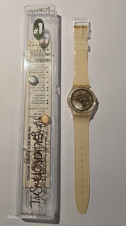Montres: Swatch Gold Jelly – D'occasion à bischofszell par Namib