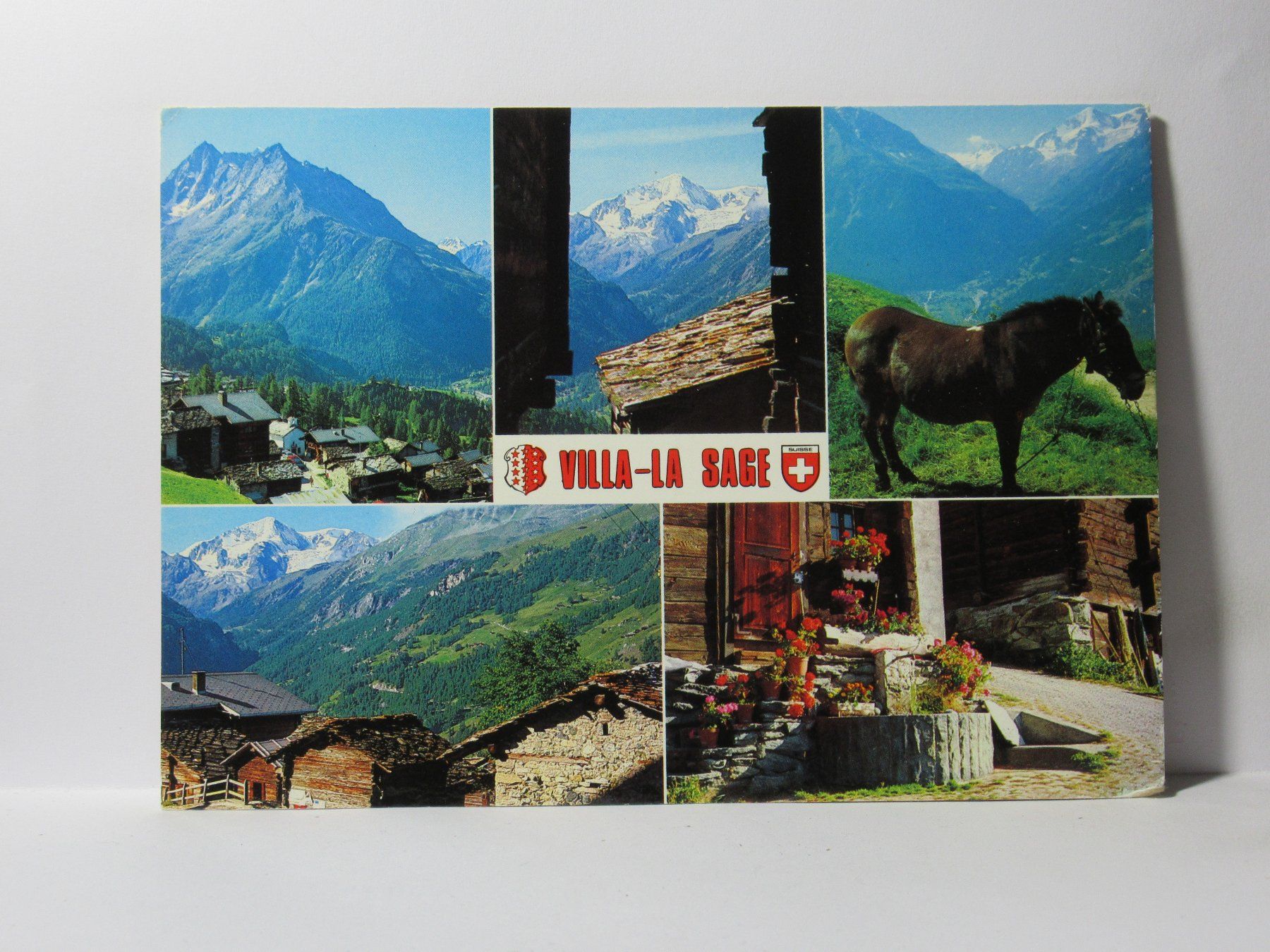 Cartes postales: Villa - La Sage  1987 – D'occasion à Grenchen par Bluemchen1900