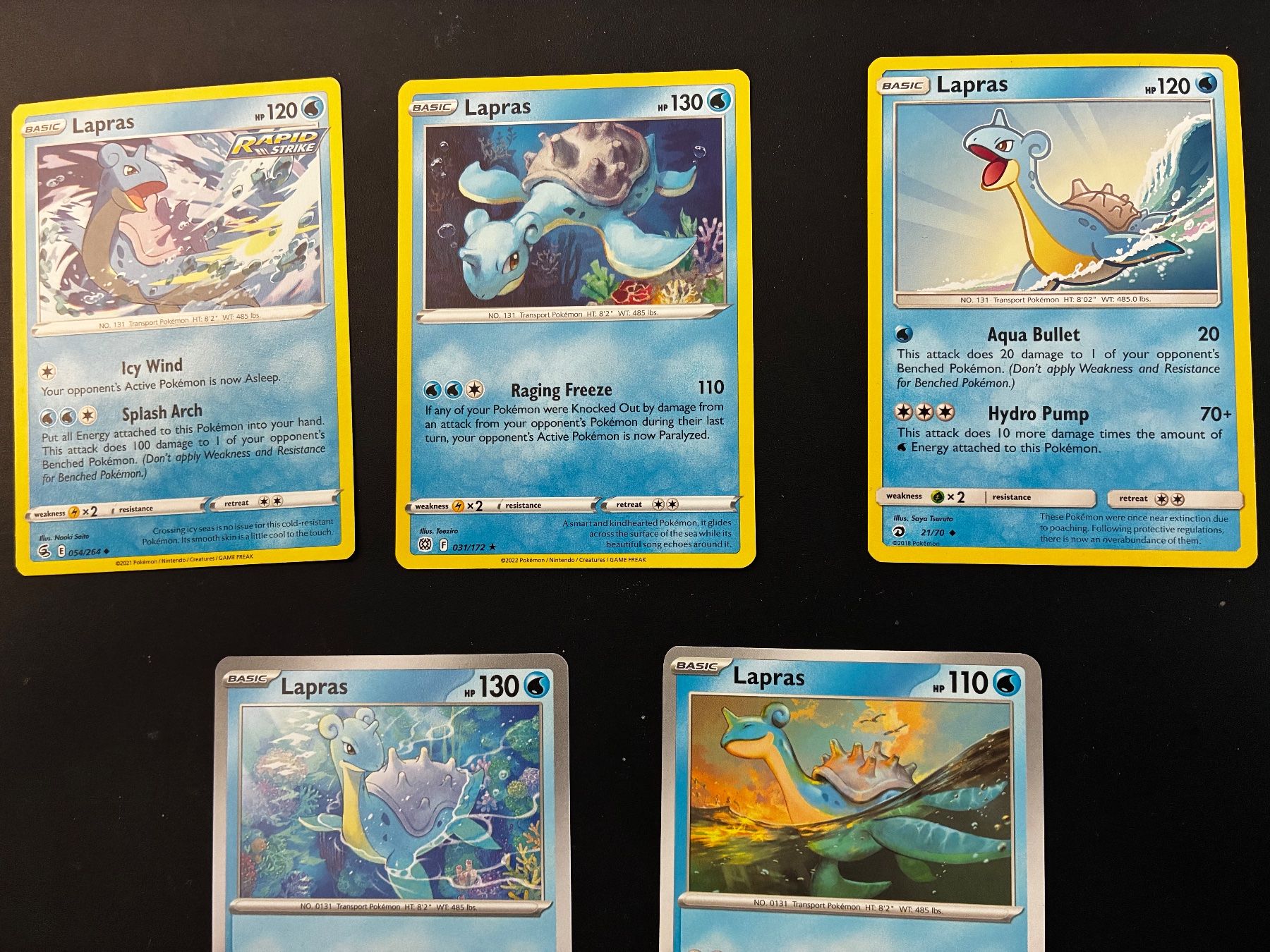 Pokémon Carte collezionabili: Pokemon Sammlung - Lapras - en – Nuovo (secondo la descrizione) da Hütten venduto da yve_tf69 2
