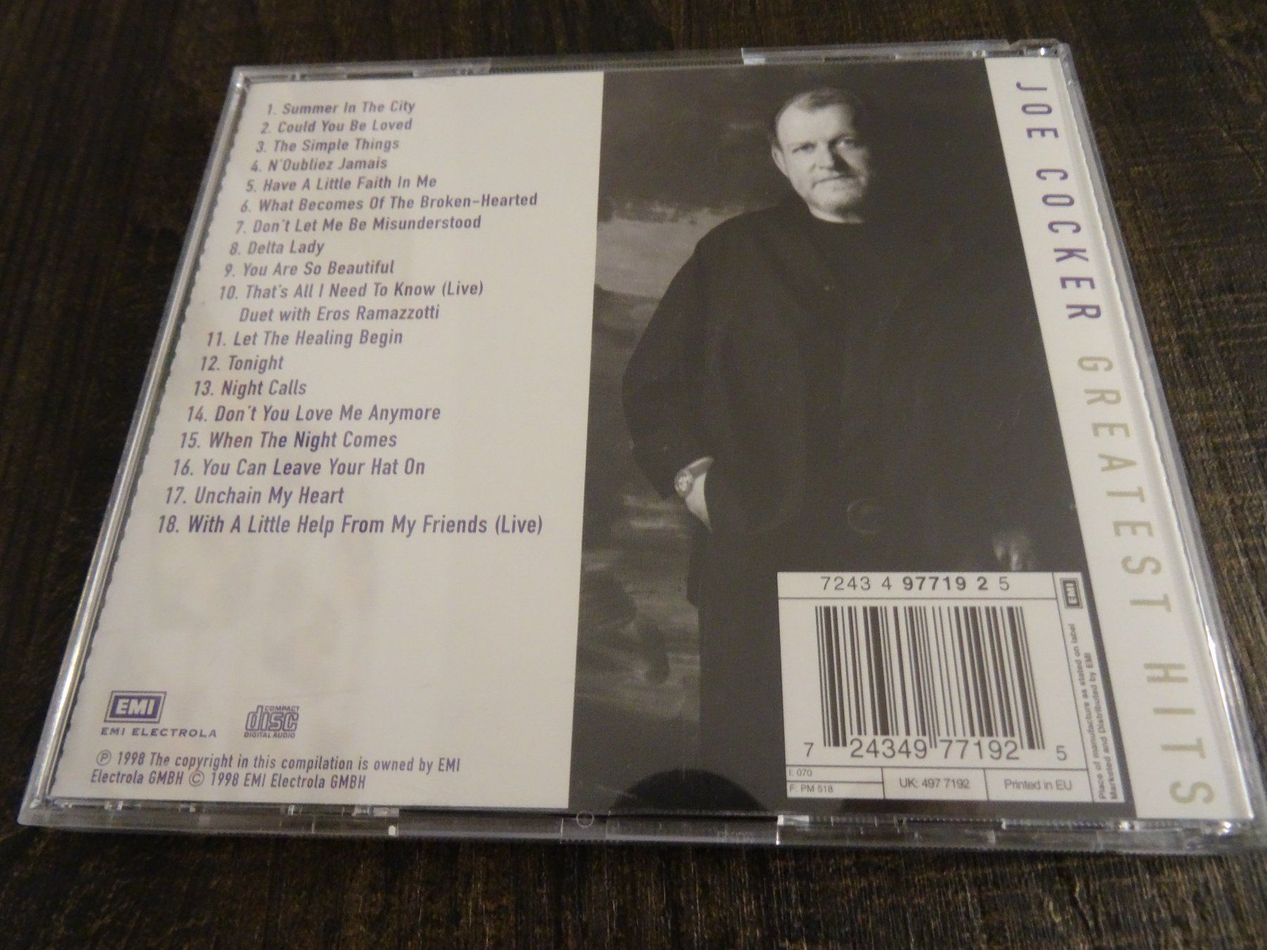 CD: Joe Cocker - Greatest Hits CD – Usato da Olten venduto da Disc-Ausverkauf 1