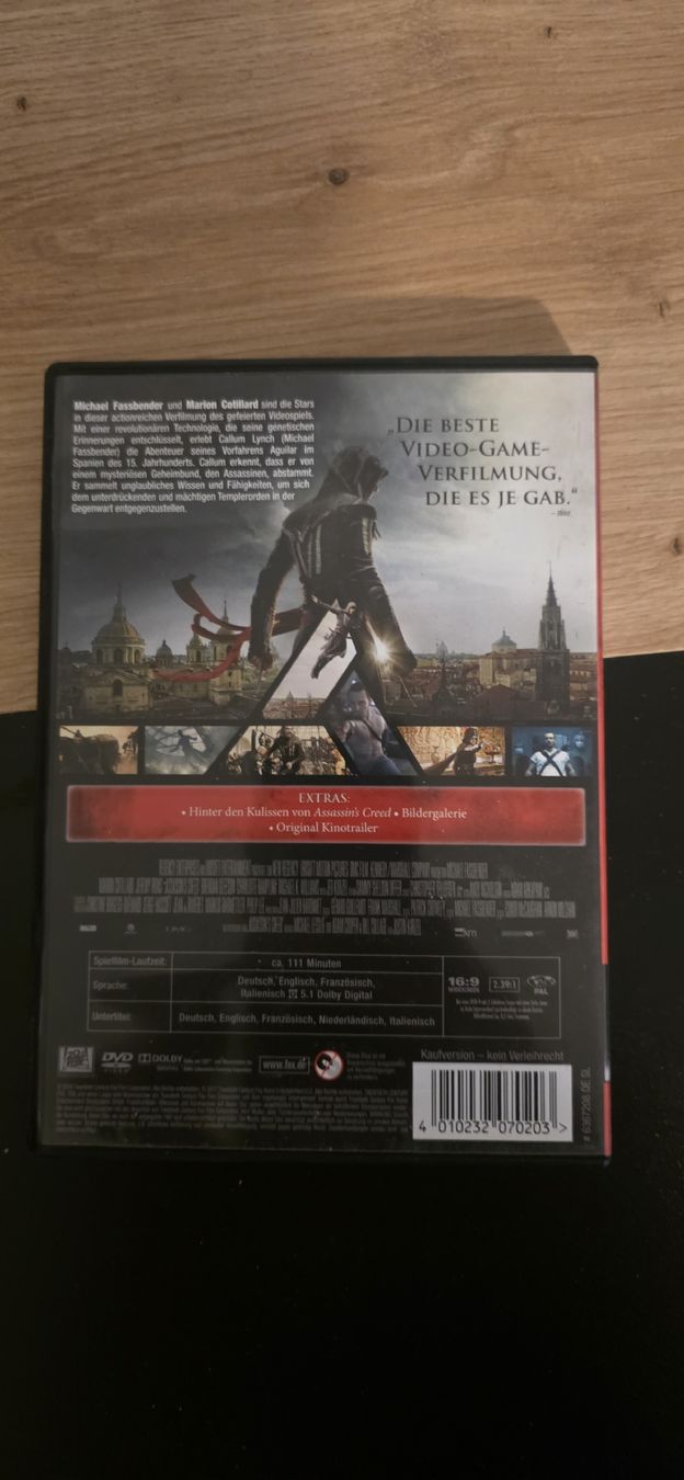 Tutti i DVDs: Assassin's Creed DVD  – Usato da Arbon venduto da rub_bv6g 1