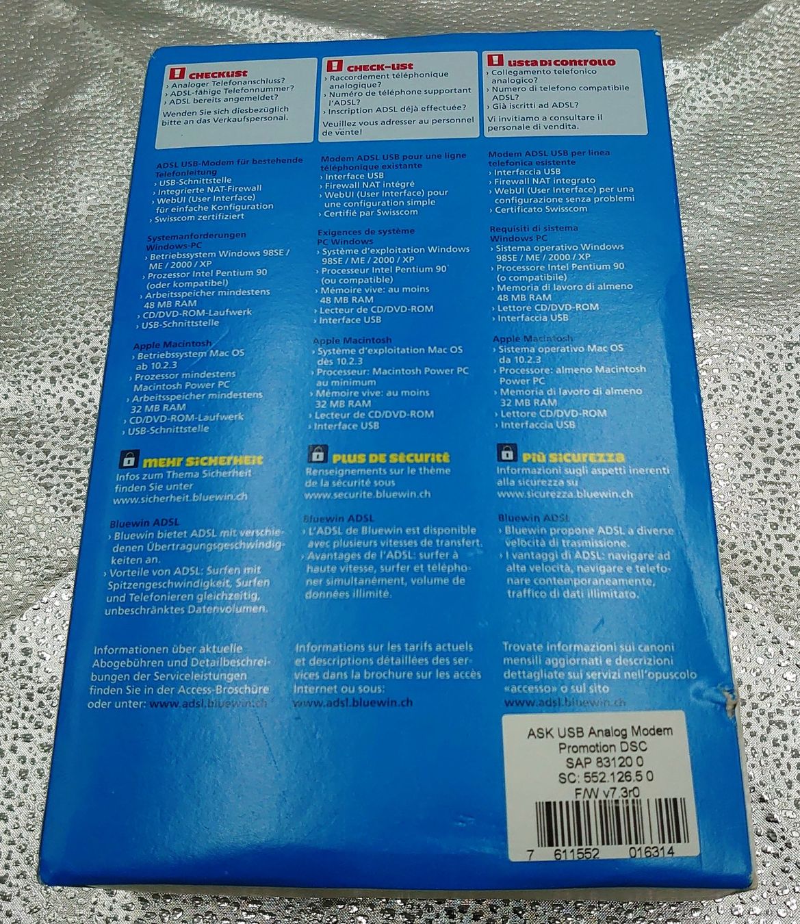 Modems & Router: Analog USB Modem – Neu und originalverpackt aus Biel/Bienne von TheShop4U 3