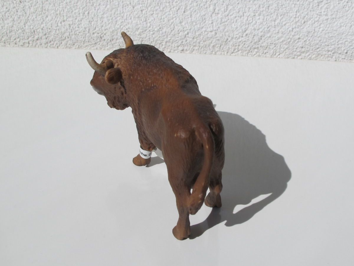 Schleich Statuette: Schleich 14251 Wisent, Europäischer Bison, Büffel – Usato da Vilters venduto da hedi00 5