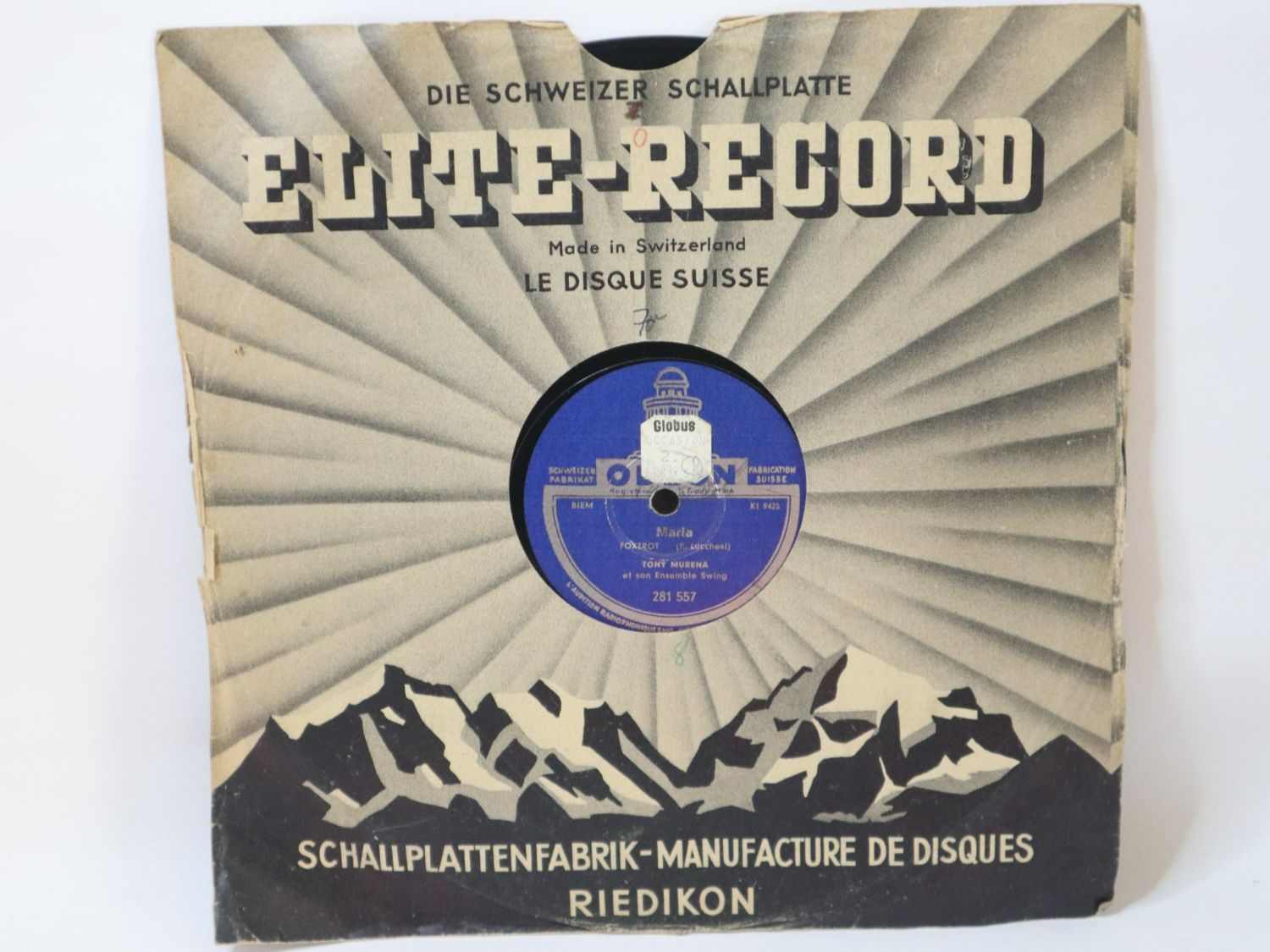 Vinyles: Schellack Tony Murena Ping Pong Swing Accordéon – D'occasion à Eschenbach SG par Astalavista