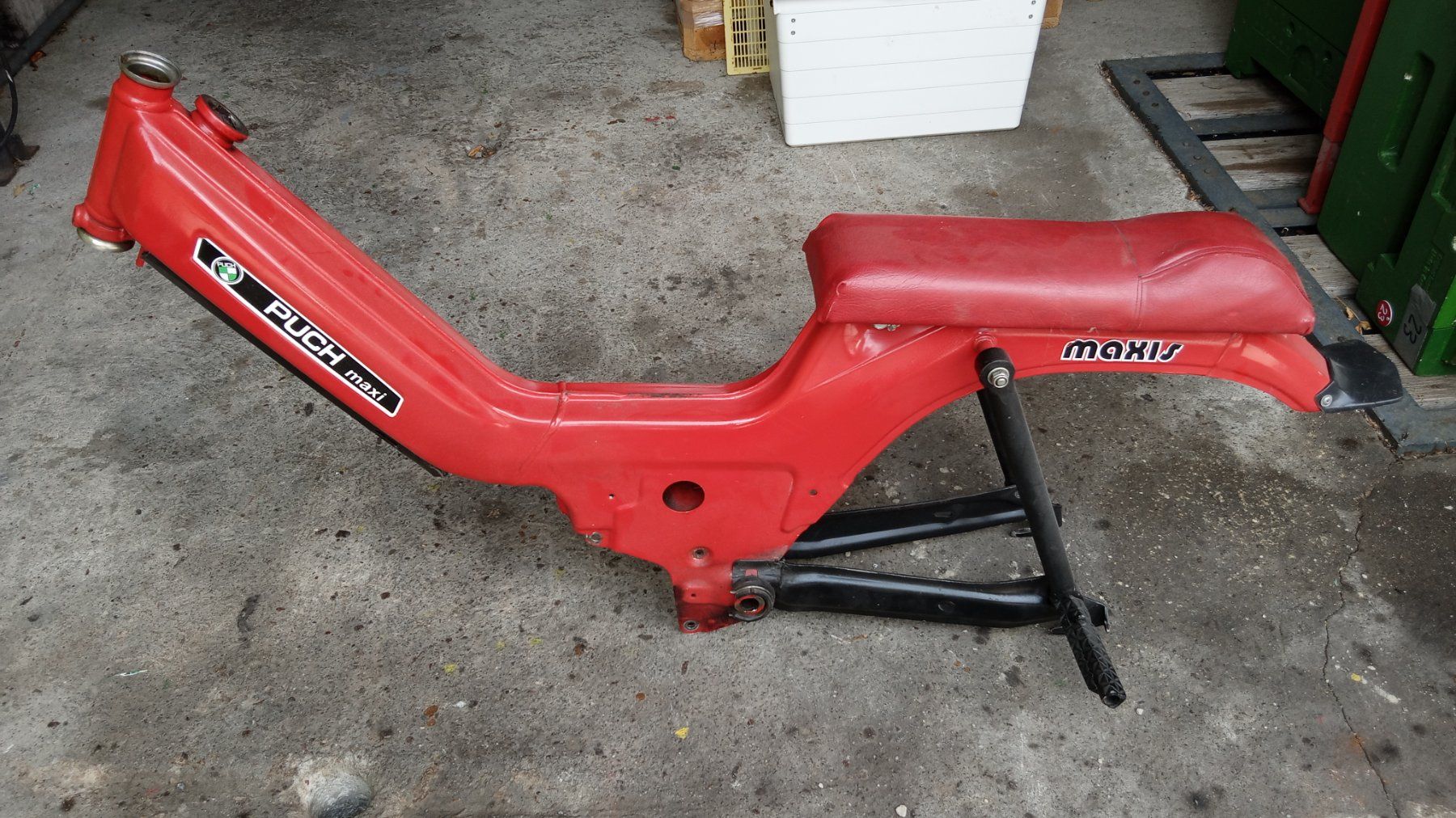 Puch Ciclomotori: Puch Maxi S Rahmen – Usato da Sevelen venduto da Pierre27 4