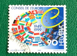 Nr.975 mit Stempel Europarat 1999   