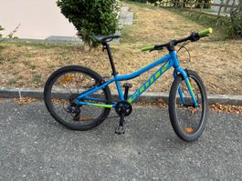 Vélo Enfant Scott 24 pouces bleu bon état