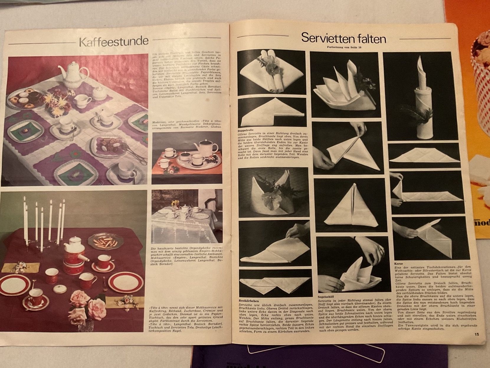 Zeitschriften & Magazine: 9 alte Sonderhefte "Meyers Modeblatt", 1969+ – Gebraucht aus Tecknau von  5