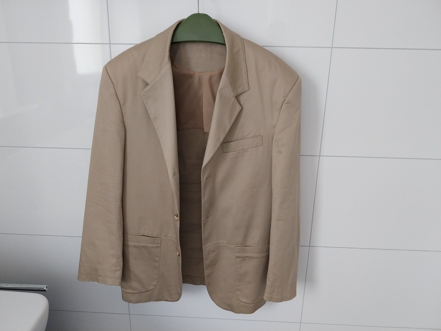 Completi: Sakko beige-hellbraun, Grösse 48, aus 96% Baumwolle – Usato da Goldau venduto da feh_2qvj