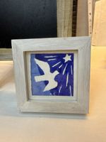 Süesses Bildli von R.Candio, Motiv Friedenstaube, 10x10cm🕊️