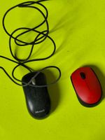 Lot de 2 souris, avec et sans fil