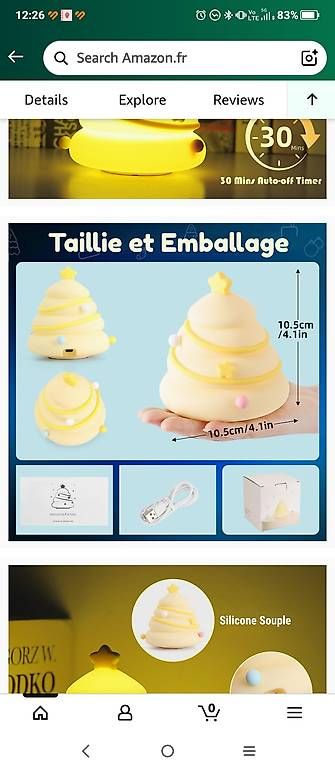 Lampen: Veilleuse LED en silicone  – Gebraucht aus St-Maurice von xuix 3