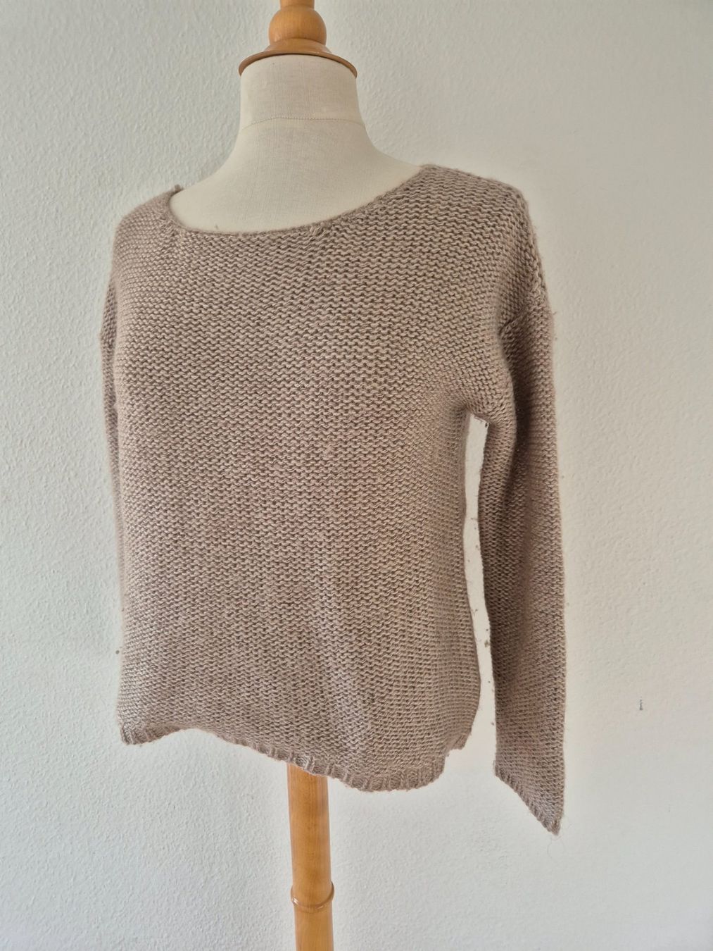 Nile Pullover & Sweatshirts: NILE PULLI PULLOVER BEIGE XS STRICKWARE MIT WOLLE + ALPACA – Gebraucht aus Elsau von the-colorful-side 2