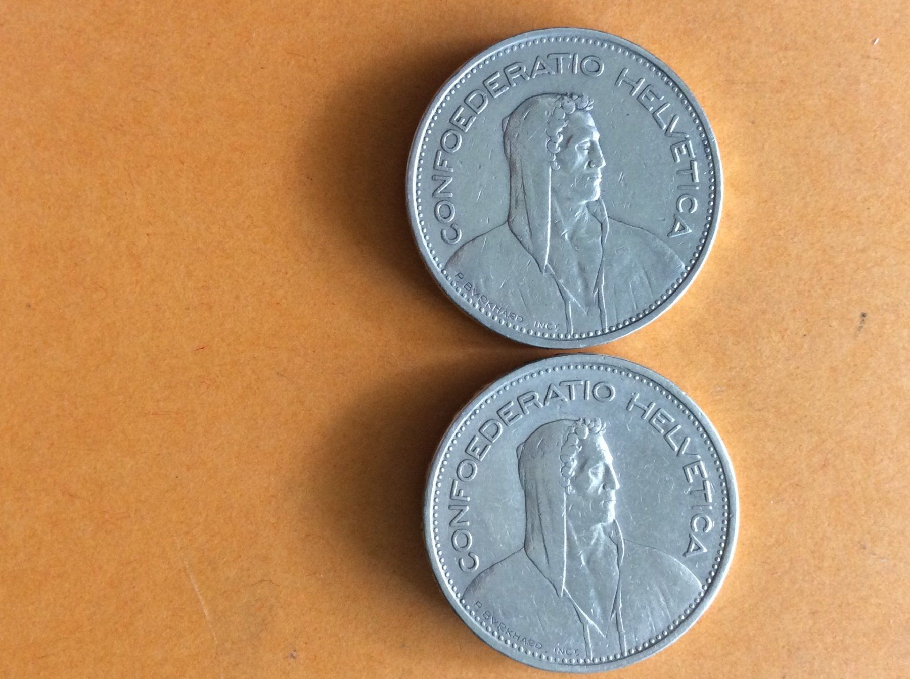 Tutti le monete: 5 francs  1937 - 1939 – Usato da Genève venduto da pie_fh2d 1