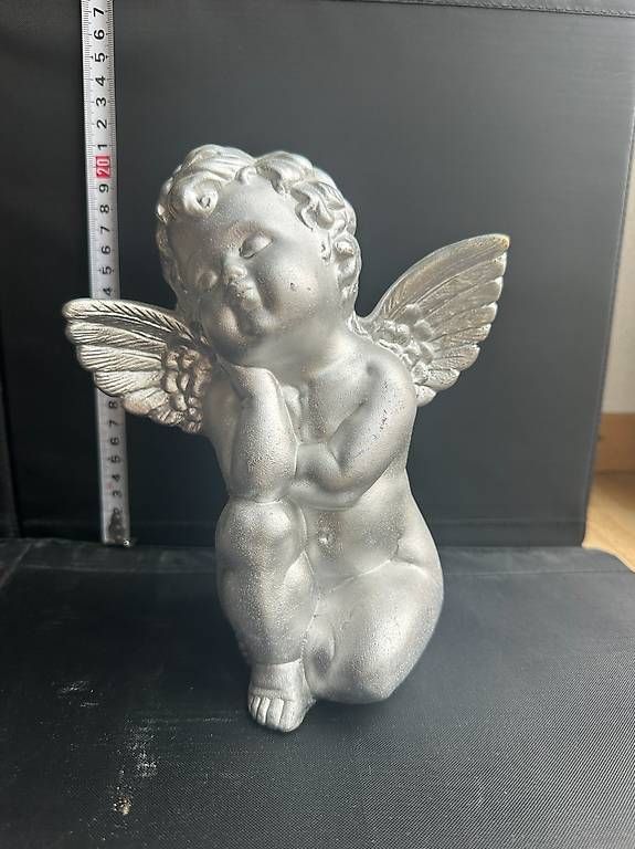 Sculture & Statue: Engel sitzend (silber) – Usato da Zug venduto da Supervamp