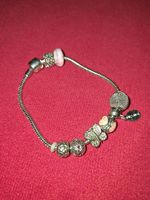 Pandora Armband mit Charms  925 Silber 