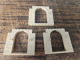 lego 40242 lot de 3 pièces Tan Door, Frame 1 x 8 x 6 Arched