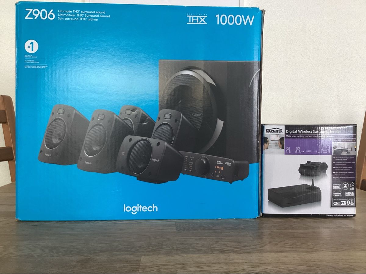 Logitech Home Cinema: Logitech 5.1 surround Anlage – Usato da Bad Ragaz venduto da RalfF