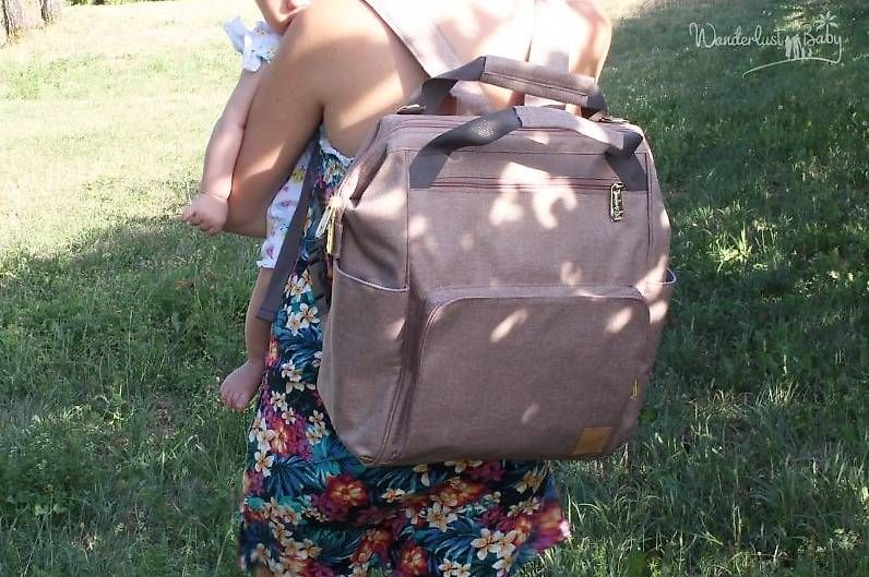 Rucksäcke: Wickelrucksack - Glam Goldie Backpack, Rose – Gebraucht aus Winterthur von i-like-tutti 1