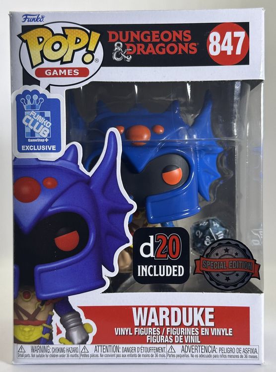 Funko Pop! Dungeons and Dragons - Warduke 847 | Kaufen auf Ricardo