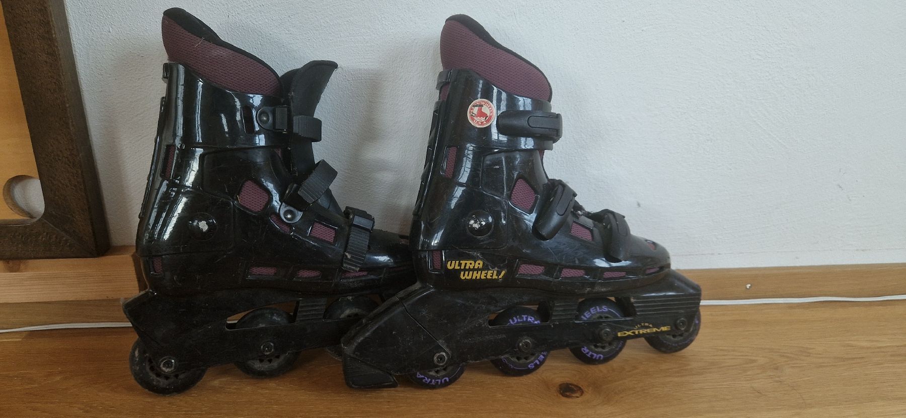 Pattini in linea & Pattini a rotelle: Ultra Wheels Inline-Skates Gr. 36.5 Retro – Usato da Gelterkinden venduto da teddywidder 1