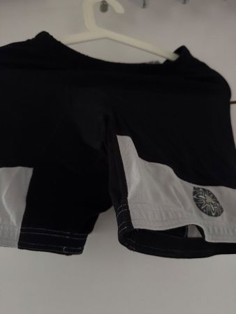 Sportful Radlerhose, kurz, schwarz-weiss, Grösse M, Top!