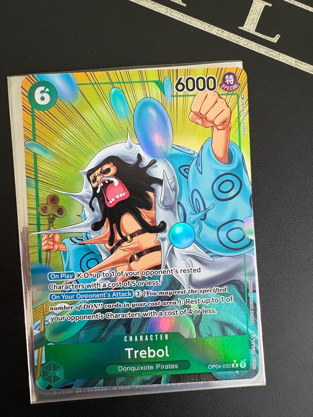 Bandai Carte collezionabili: One Piece TCG - Trebol OP04-030 EN – Nuovo (secondo la descrizione) da Birsfelden venduto da alex4127