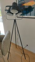 Stehlampe schwarz Metall