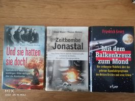 3 Bücher /Hitlers Atombombe & Raumfahrtprogramm im 3. Reich