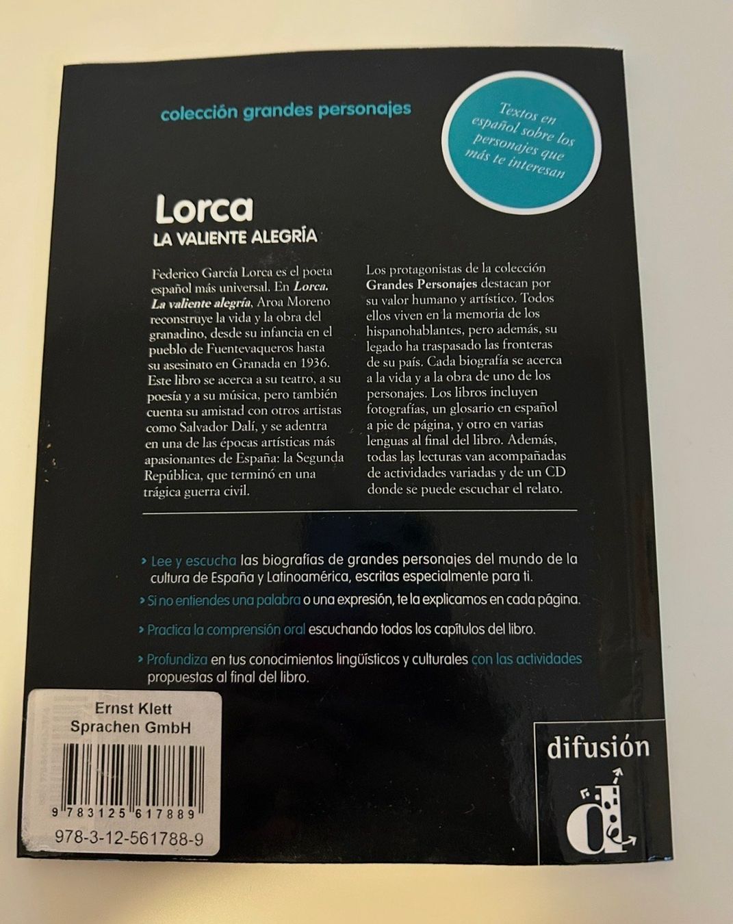 Livres: Lorca: La valiente Alegrîa – D'occasion à Bern par Rocio_G 1