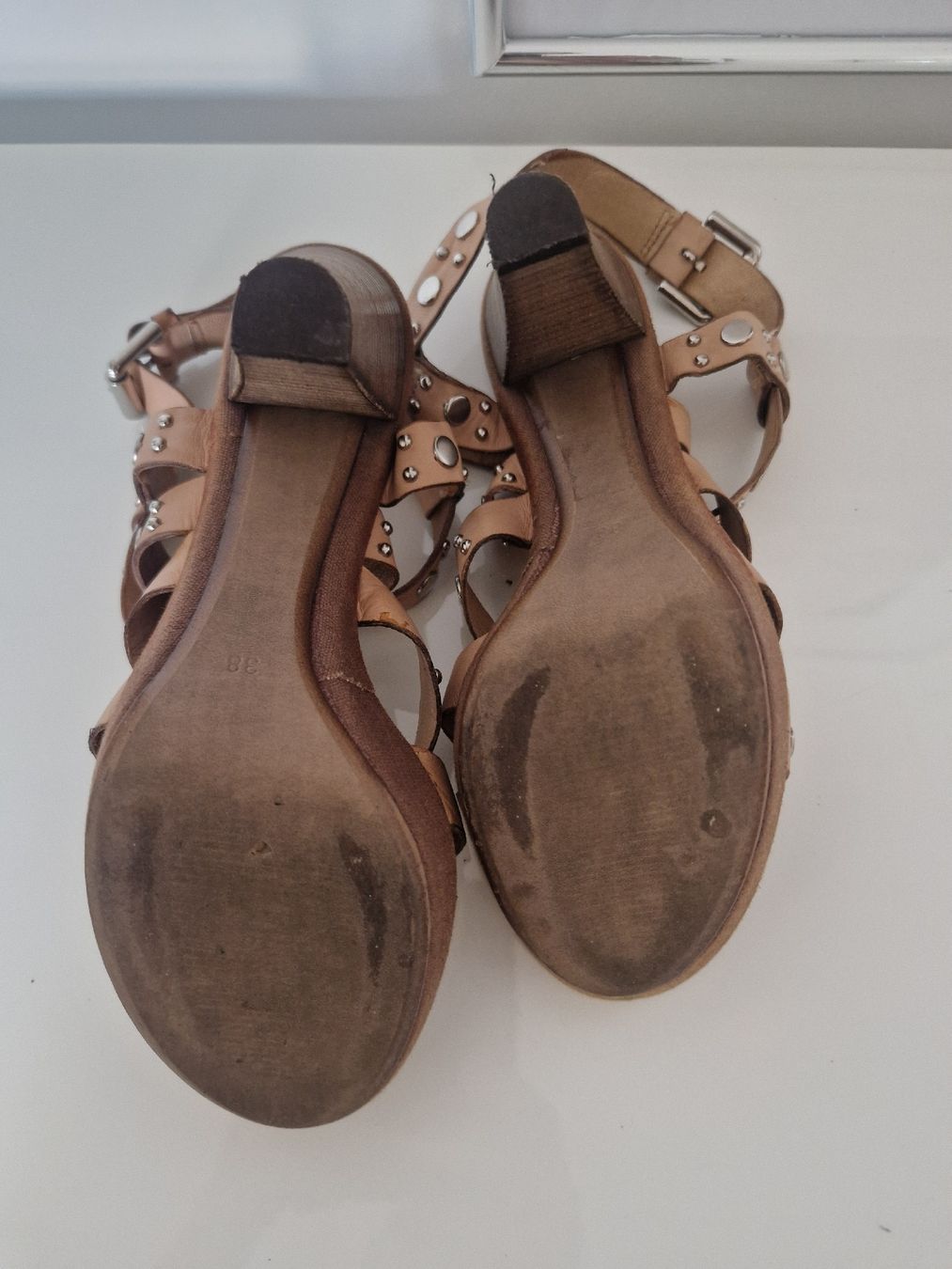 Damenschuhe: High Heels Sandale mit Nieten von Passito – Gebraucht aus Küsnacht ZH von 2011_ 6
