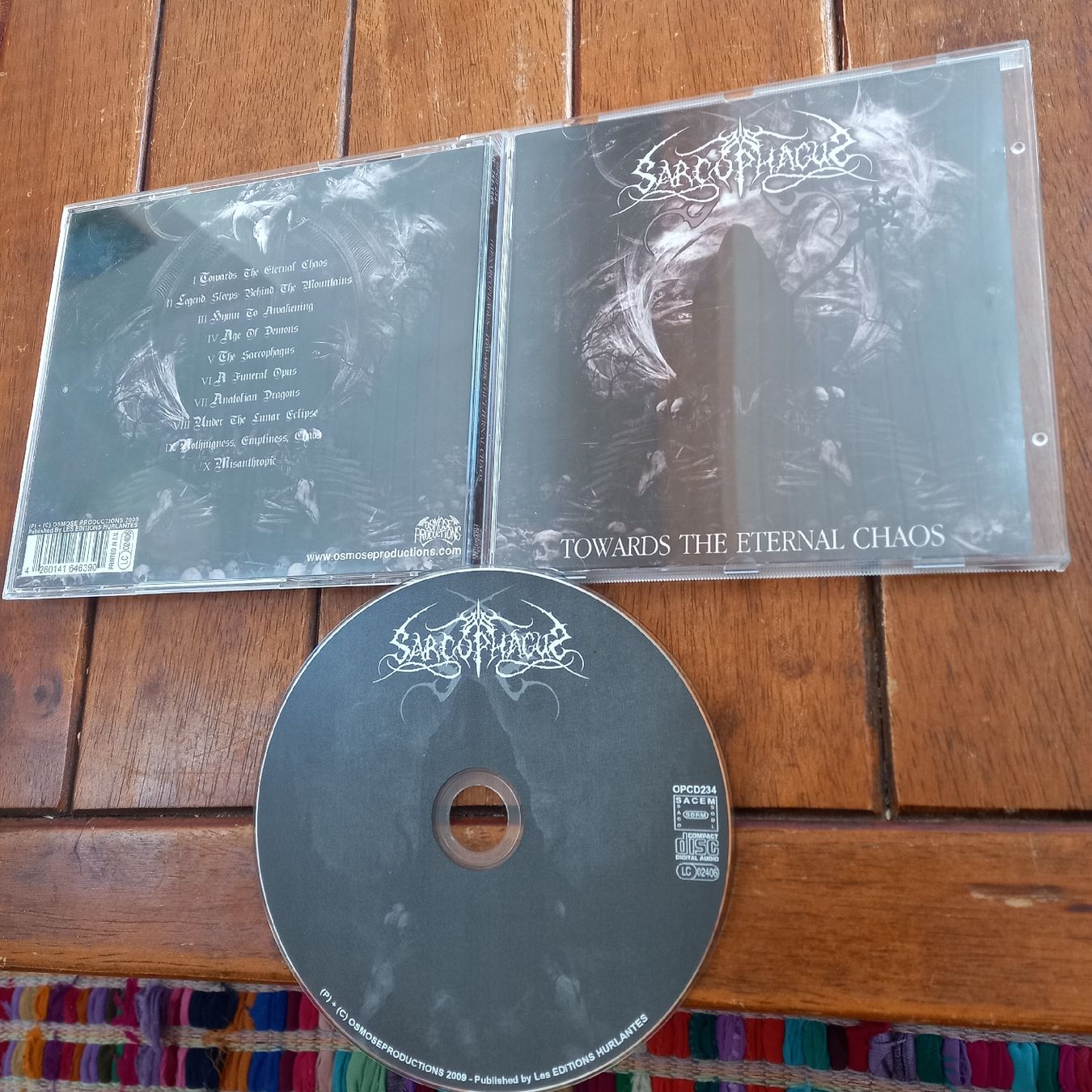 CD: the sarcophagus - towards..   – Usato da St-Cergue venduto da VeganWarrior