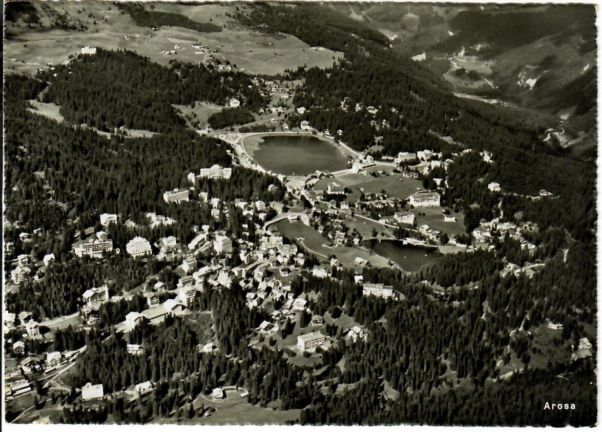 Cartoline postali: Arosa – Usato da Hochdorf venduto da Ziegel-16