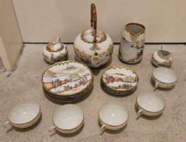 Antikes Japanische Tee Set