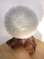 Designer Stehlampe Unikat  Aluminium Kugel