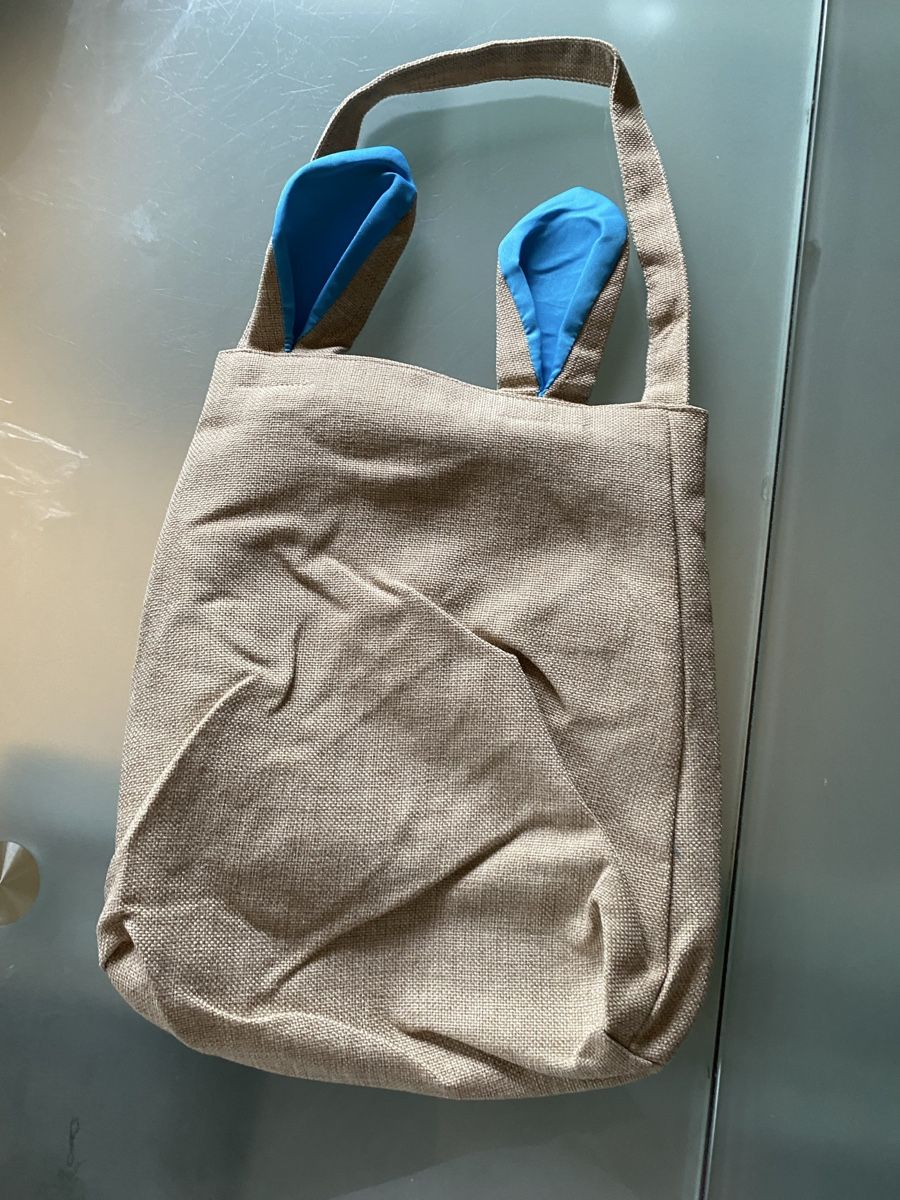 Borse: Beutel mit Hasenohren jute – Nuovo e nell'imballaggio originale da Murgenthal venduto da anmedlung