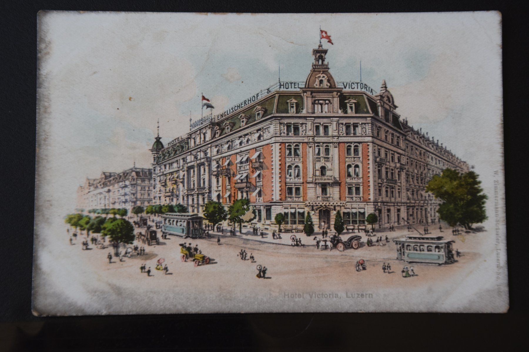 Cartoline postali: AK Luzern, Hotel Viktoria – Usato da Luzern venduto da CH2018