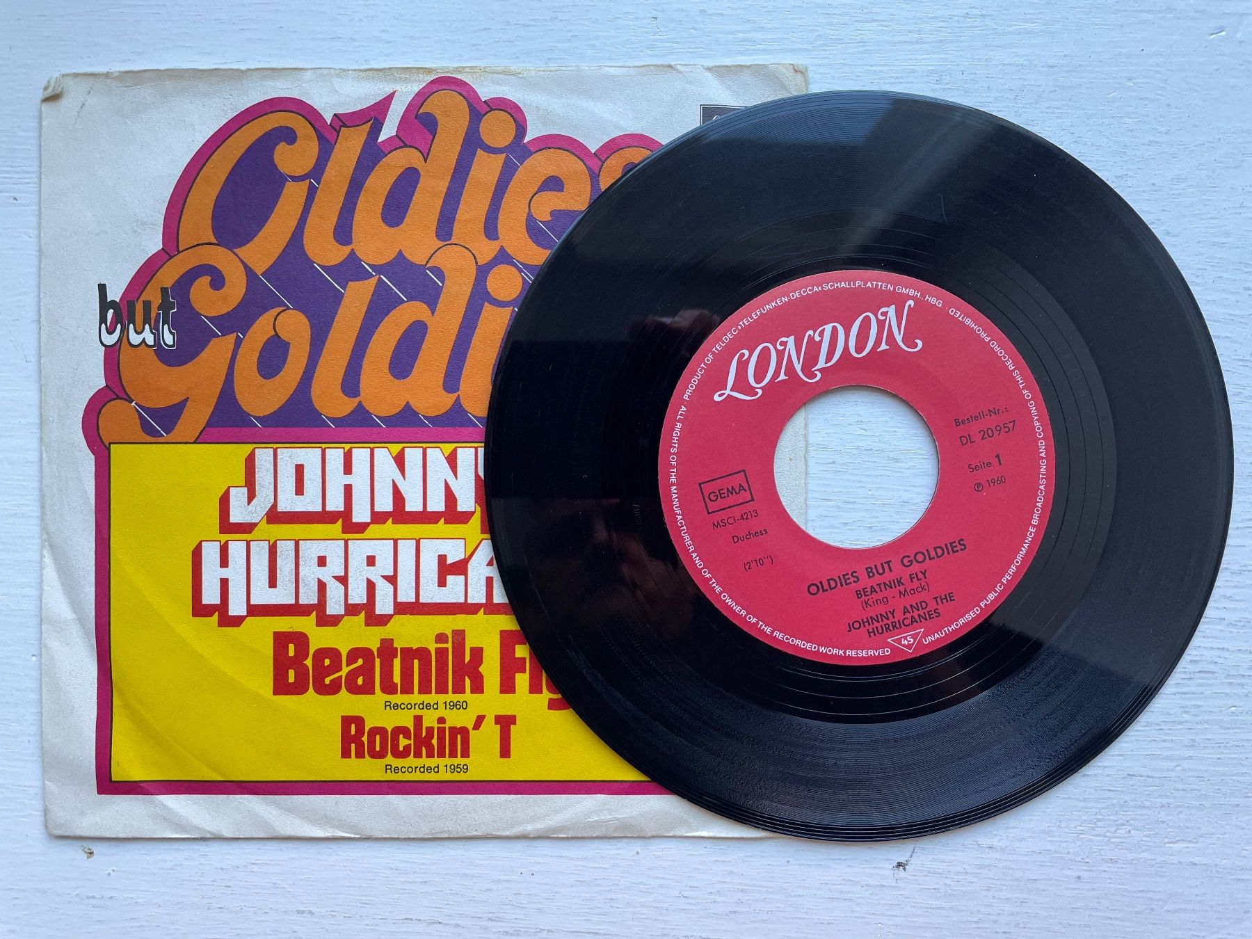 Dischi in vinile: Johnny & The Hurricanes - Beatnik Fly - 7" Single – Usato da Zürich venduto da Andy_t71 2