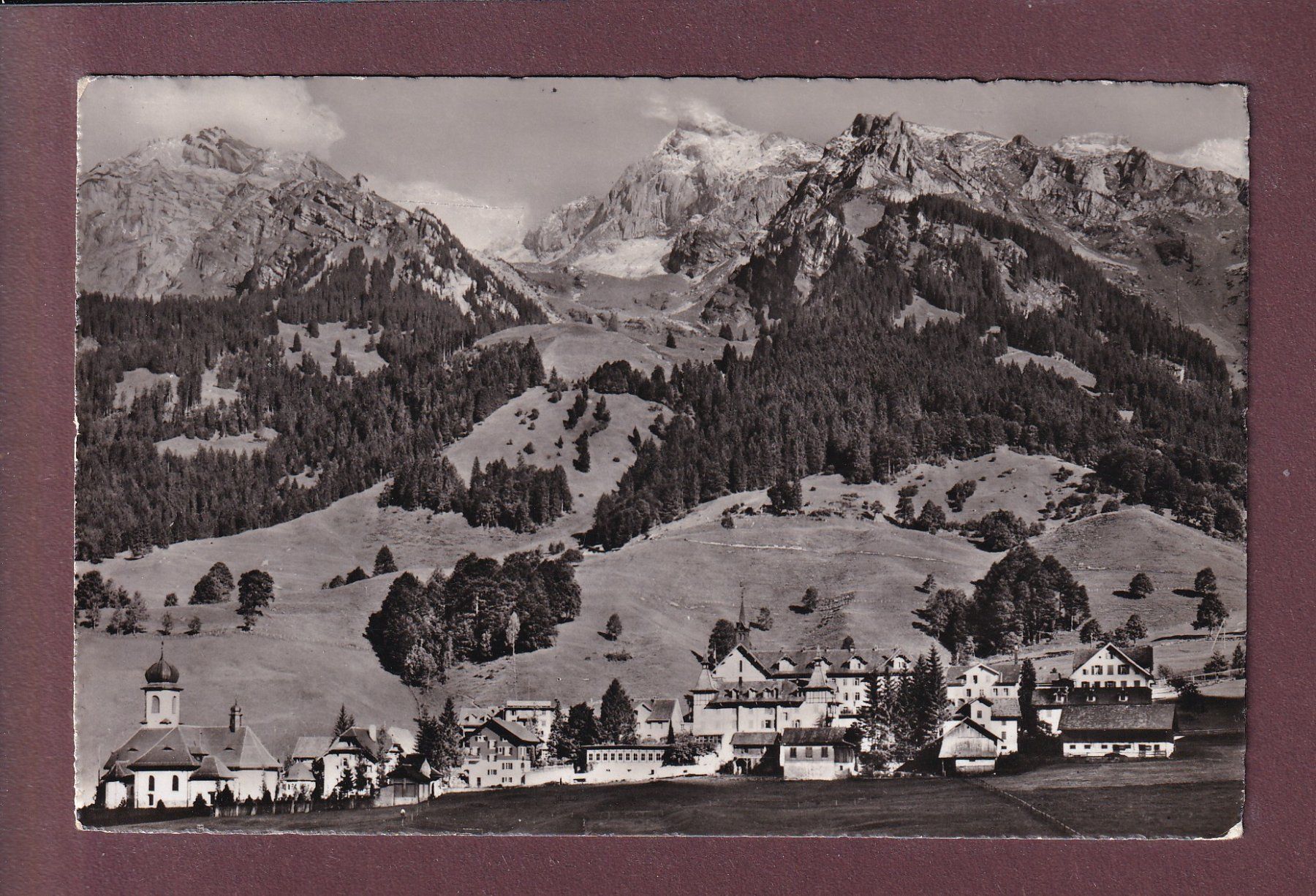 Ansichtskarten: MELCHTAL - 1959 – Gebraucht aus Pully von nicecards