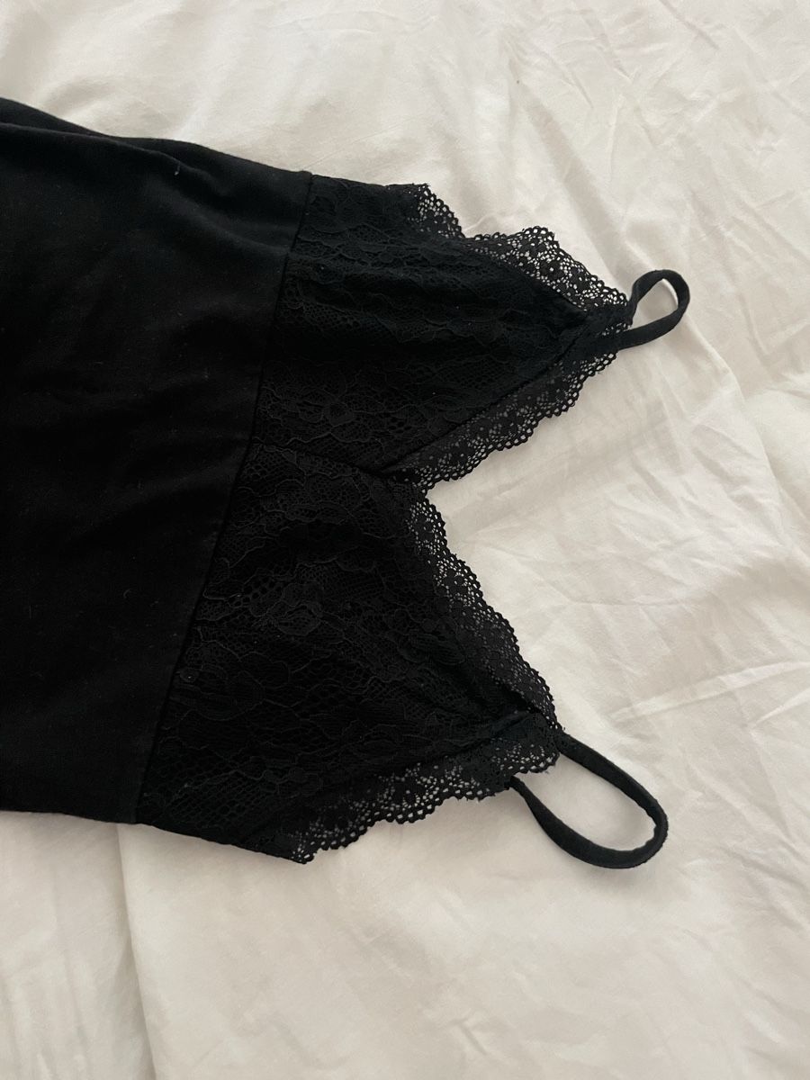 Tally Weijl Top: Body mit Spitze, schwarz, Grösse XS – Nuovo (secondo la descrizione) da Untersiggenthal venduto da bla_55sl 2
