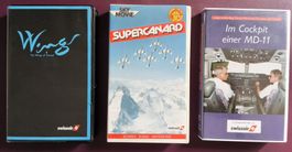 3er set VHS Swissair