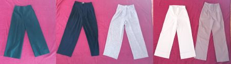 5 Elegante Damen-Hosen, Anzughosen, Büro, Ausgang Gr. 36