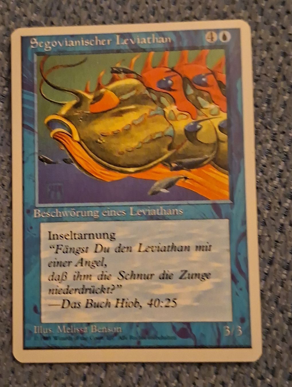 Magic The Gathering Cartes à collectionner: Magic The Gathering Segovianischer Leviathan Karte – D'occasion à Würenlos par bat_y8kw